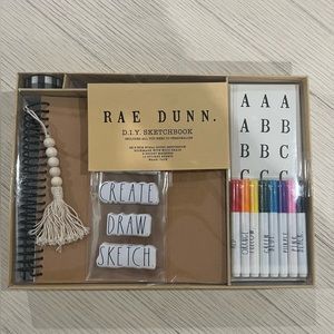 Rae Dunn DIY Sketchbook BROWN